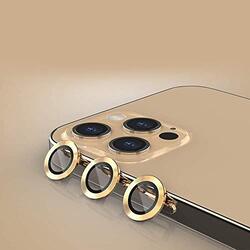 Margoun Apple iPhone 12 Pro Max Camera Lens Protector, Gold