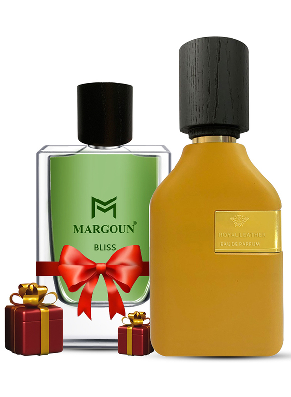 MONACO Royal Leather EDP 75ml Luxury Perfume and Receive a MARGOUN Bliss EDP Perfume 85ml as a Gift