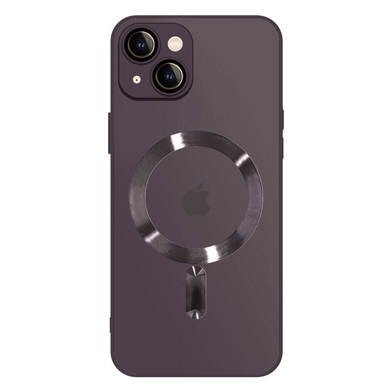 MARGOUN for iphone 14 Case and Cover With MagSafe Built-in High-Grade TPU Material Purple