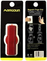 For iphone SE (2020) Finger Strap Grip Phone Holder with Magnetic Install Feature - MARGOUN Cell Phone Grips Band Holder (red)