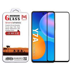 Margoun Huawei Y7a Tempered Glass Screen Protector, Clear