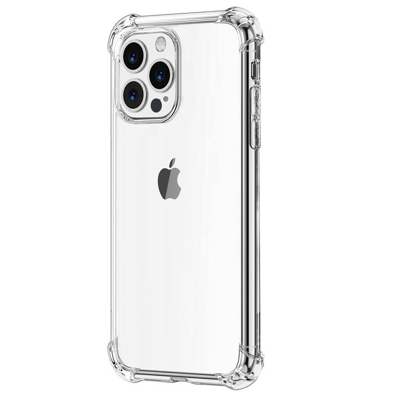 JETech Case for iPhone 15 Pro Max 6.7-Inch, Soft TPU Transparent Slim  Protective Phone Cover with Shock-Absorption, Support Wireless Charging  (Clear)
