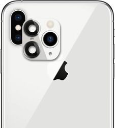 MARGOUN For iPhone X XS Camera Lens Camera Upgrade Protective Lens Change iPhone X XS to 11 Pro 11 Pro Max (SILVER, 1)