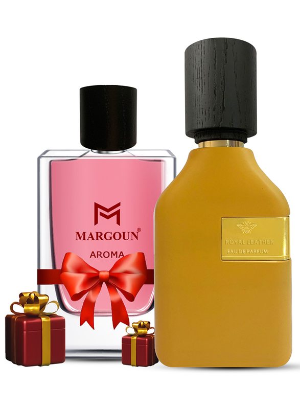 MONACO Royal Leather EDP 75ml Luxury Perfume and Receive a MARGOUN Aroma EDP Perfume 85ml as a Gift