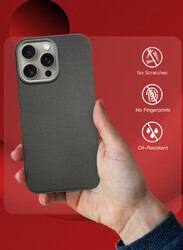 MARGOUN for iPhone 15 Pro Max Case Cover Leather Case with Lens Frame Shockproof Full Body Protective Cover Crimson