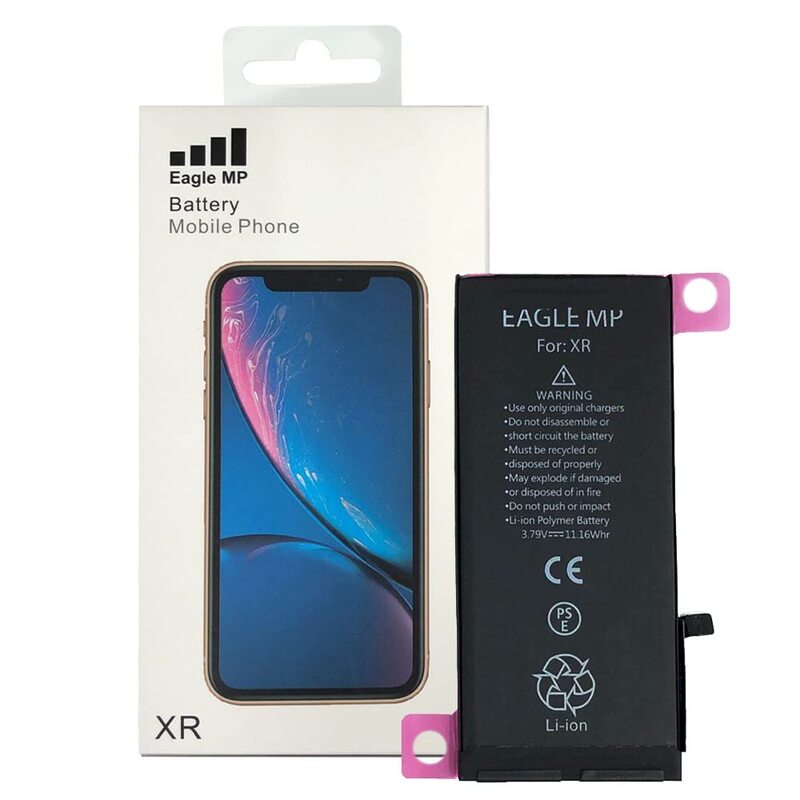 Margoun Apple IPhone Xr Eagle Replacement Battery for Mobile Phone, Black