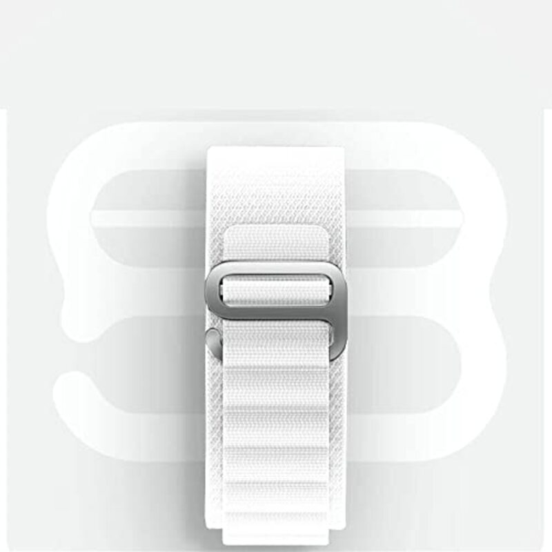 Margoun Alpine Loop Band for Samsung Galaxy Watch 40mm/44mm, White