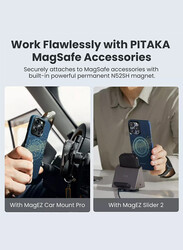 PITAKA iPhone 15 Pro Max MagEZ case Aramid Fiber MagSafe Slim Light Case Less Touch Feeling StarPeak MagEZ Case/ Milk Way Galaxy