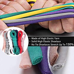 Margoun Elastic No Tie Shoe Laces, 20 Pieces