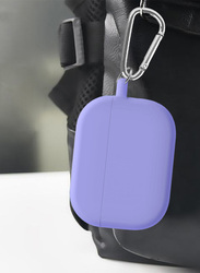 MARGOUN Shockproof Case For Airpod Pro Silicone Protective Case Shockproof Case Ultra Slim Cover with Keychain Carabiner Blue