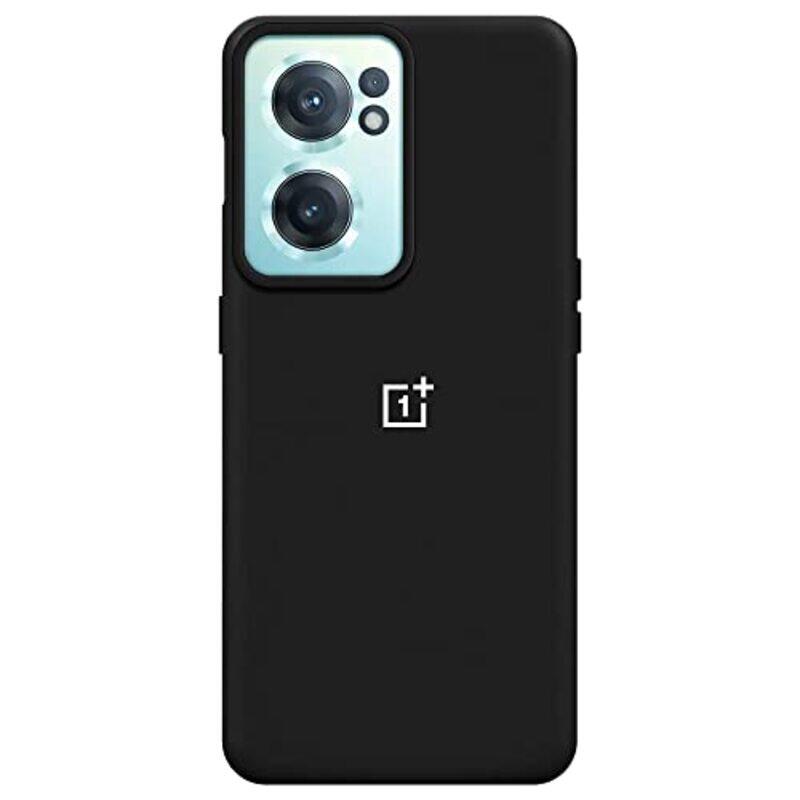 Margoun OnePlus Nord CE 2 5G TPU Silicone Soft Flexible Rubber Protective Mobile Phone Case Cover, Black