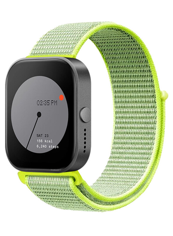 MARGOUN (for Nothing Watch Pro 22mm) Nylon Strap,Quick Release Bands for Women Men Sport Wristband Strap Light Green