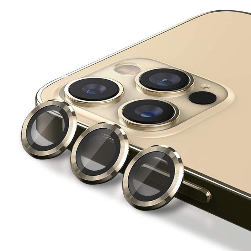 Margoun Apple iPhone 12 Pro Max Camera Lens Protector, Gold