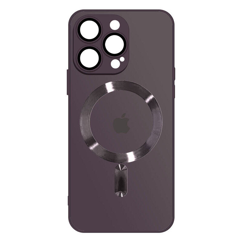 MARGOUN for iphone 14 Pro Max Case and Cover With MagSafe Built-in High-Grade TPU Material Purple