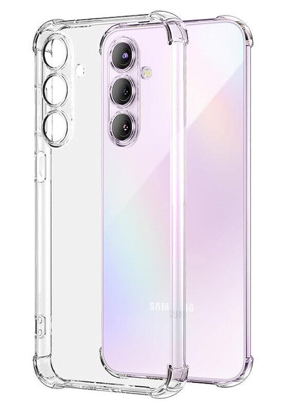 

MARGOUN (for Samsung Galaxy A35 5G) Clear Case Ultra Slim Thin Flexible Scratch Resistant Transparent TPU Shockproof Case / 01