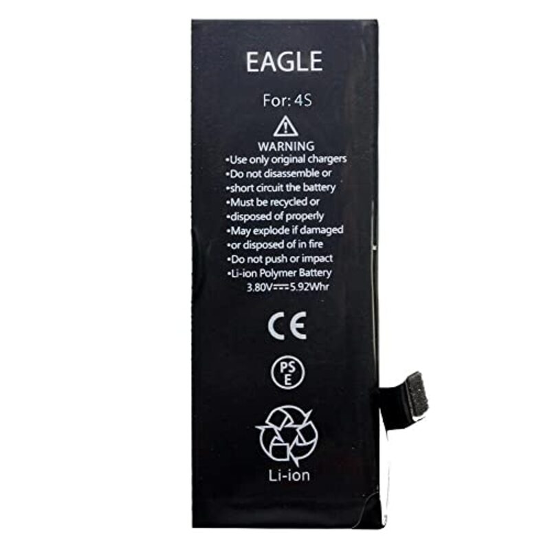 Margoun Apple IPhone 4s Eagle Replacement Battery for Mobile Phone, Black