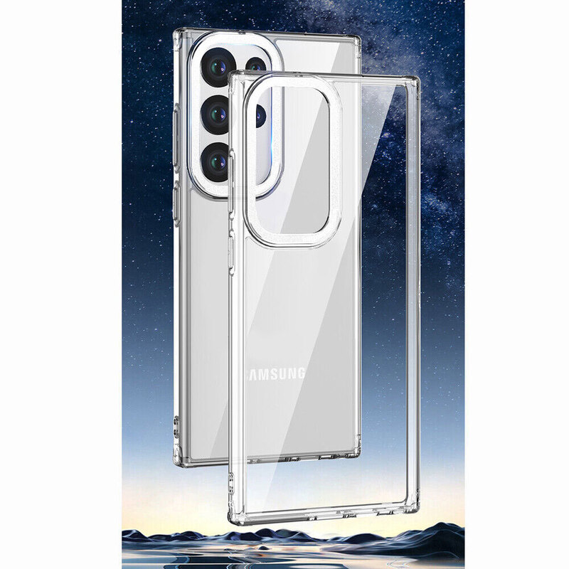 MARGOUN 5 Packs For Samsung Galaxy S23 Ultra Clear Case With 2 Screen Protectors and 2 Camera Lens Protectors/White