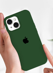 MARGOUN iPhone 15 Plus Case Silicone Case Cover Durable and Anti Scratch Back Cover Green