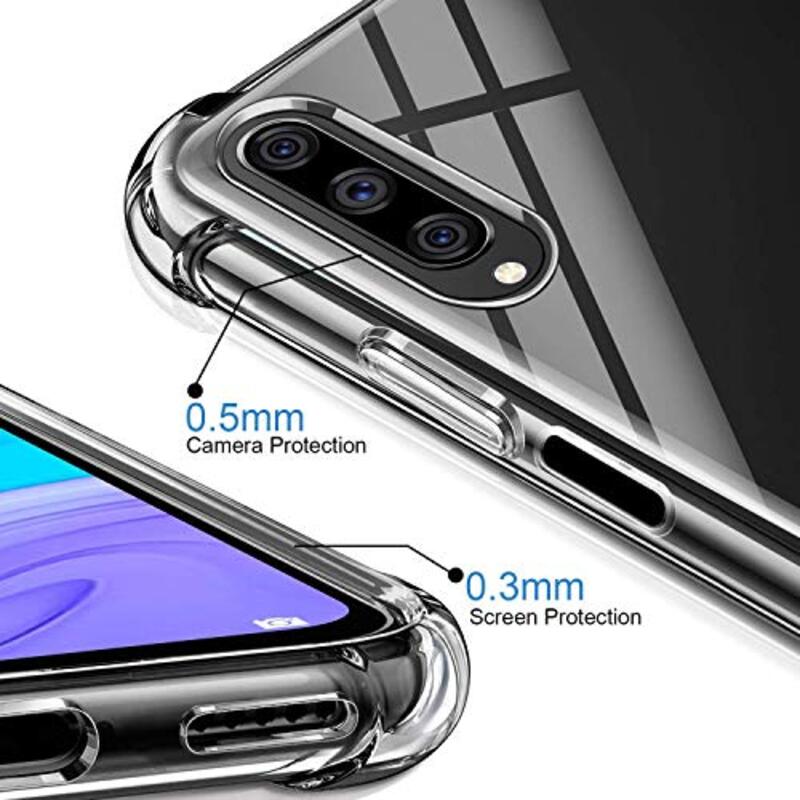 Margoun Huawei Y9s Premium Bumper Mobile Phone Case Cover, Clear