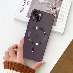 MARGOUN for iphone 14 Case and Cover With MagSafe Built-in High-Grade TPU Material Purple