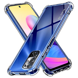 MARGOUN For Xiaomi Redmi Note 10 5G Case Cover Clear Protective TPU Four Corners Cover Transparent Soft Case