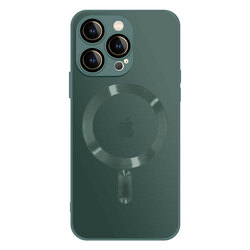 MARGOUN for iphone 14 Pro Max Case and Cover With MagSafe Built-in High-Grade TPU Material Green