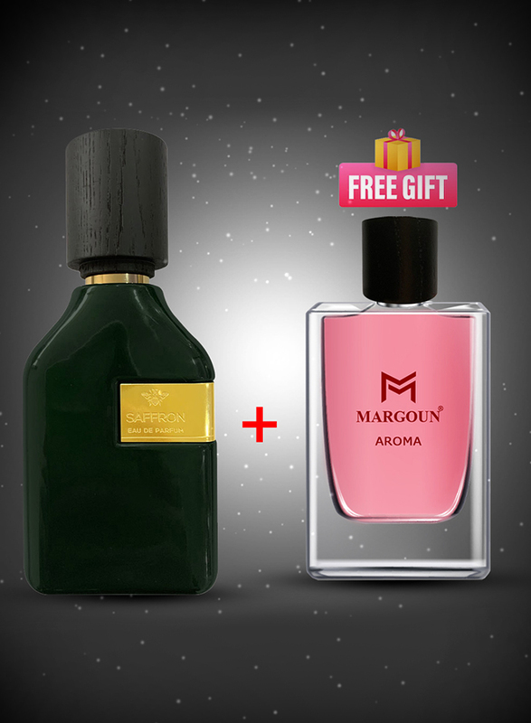 MONACO Safron EDP 75ml Luxury Perfume and Receive a MARGOUN Aroma EDP Perfume 85ml as a Gift