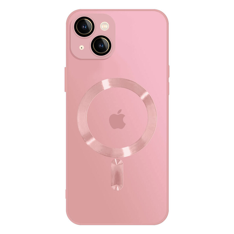 MARGOUN for iphone 14 Case and Cover With MagSafe Built-in High-Grade TPU Material Pink