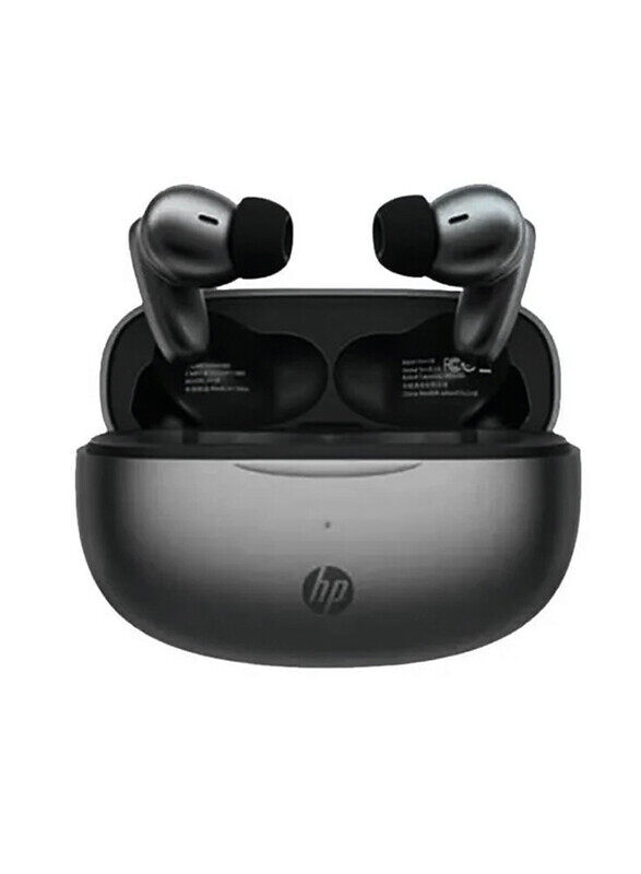 

Hp H10i Wireless Headphones with Touch Settings, Super Battery Life Portable Pocket True Wireless Headphones /Black