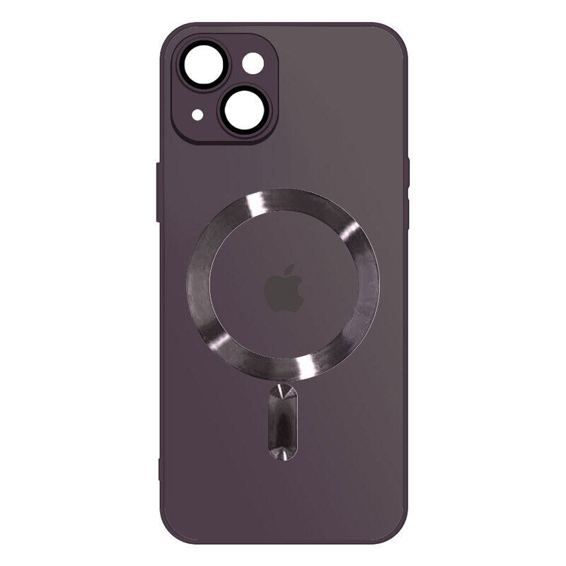 MARGOUN for iphone 14 Case and Cover With MagSafe Built-in High-Grade TPU Material Purple