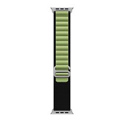 Margoun Nylon Alpine Sport Loop Watch Band for Apple iWatch Series 8/Ultra/7/SE/6/5/4/3/2/1 49mm/45mm/44mm/42mm, Green