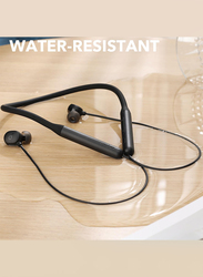 Anker Soundcore Life U2i Wireless Neckband Headphones USB-C Fast Charging Foldable & Lightweight Build Waterproof Headphones /Black