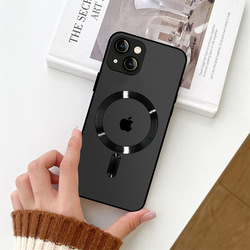 MARGOUN for iphone 14 Case and Cover With MagSafe Built-in High-Grade TPU Material Black