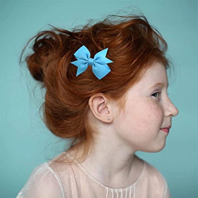 Margoun Bow Toddler Flowers Hair Clip, 20 Pieces
