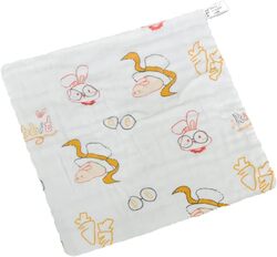 MARGOUN Baby Muslin Washcloths Soft Face Cloths for Newborn 30 * 30 cm, Absorbent Bath Face Towels, Baby Wipes, Burp Cloths or Face Towels (A14)