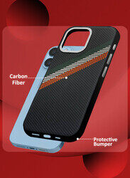 MARGOUN for iPhone 13 Pro Max Case Cover Carbon Fiber Pattern Phone Case Slim Shockproof Back Cover