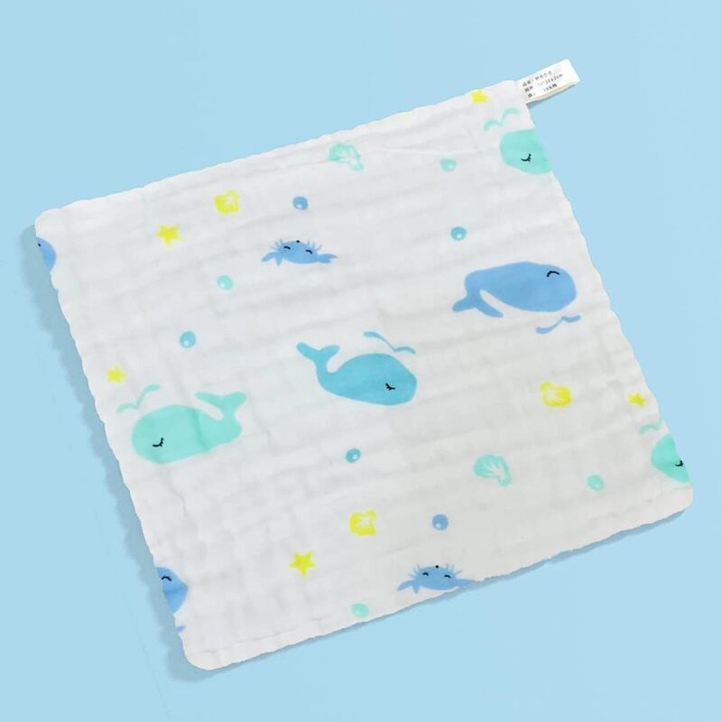 MARGOUN Baby Muslin Washcloths Soft Face Cloths for Newborn 30 * 30 cm, Absorbent Bath Face Towels, Baby Wipes, Burp Cloths or Face Towels (A11)