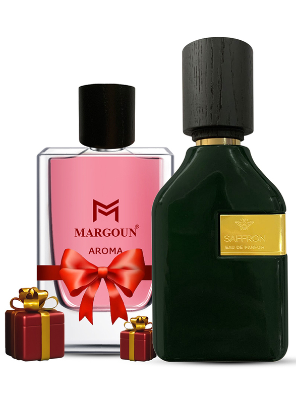 MONACO Safron EDP 75ml Luxury Perfume and Receive a MARGOUN Aroma EDP Perfume 85ml as a Gift