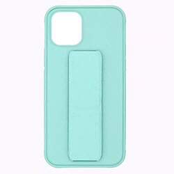 Margoun Apple iPhone 11 Pro Max Multi-Function Shockproof Protective Two-In-One Finger Grip Holder Mobile Phone Case Cover, Mint Green