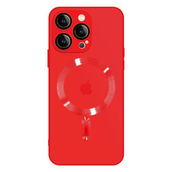 MARGOUN for iphone 14 Pro Max Case and Cover With MagSafe Built-in High-Grade TPU Material Red