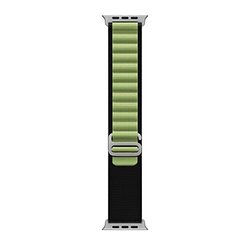 Margoun Alpine Loop Band for Apple Watch 49mm/45mm/44mm/42mm Nylon, Green/Black