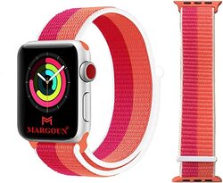 Margoun Nylon Sport Band for Apple Watch 38mm/40mm/41mm, 5 Piece, Multicolour