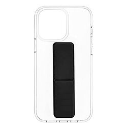 Margoun Apple iPhone 14 Pro Car Magnetic Multi-function Protective Mobile Phone Case Cover with Finger Grip Holder Kickstand, Clear/Black