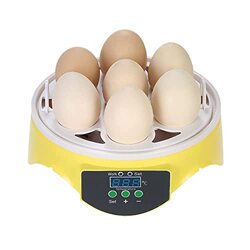 Margoun 7 Eggs Mini Digital Electric Egg Boiler, Yellow