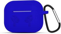 MARGOUN 3 Pack for Airpods 3 Case Cover Silicone with Clip, Airpods 3 Case 2021 3rd Generation (Black/Blue/White)