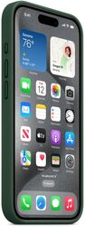 MARGOUN For iPhone 15 Pro Finewoven Case Compatible with MagSafe Shockproof Protective Slim Cover (Evergreen)