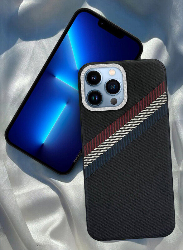 

MARGOUN for iPhone 13 Pro Max Case Cover Carbon Fiber Pattern Phone Case Slim Shockproof Back Cover