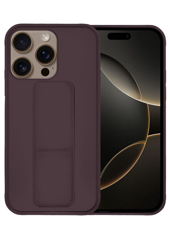 

MARGOUN for iPhone 16 Pro Max Case Premium PU Leather Case with Stand Function Shockproof and Anti Scratch Finger Grip Case Cover / 6