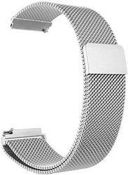 MARGOUN for Huawei Watch 4/4 Pro Metal Milanese Watchband 22mm - Silver