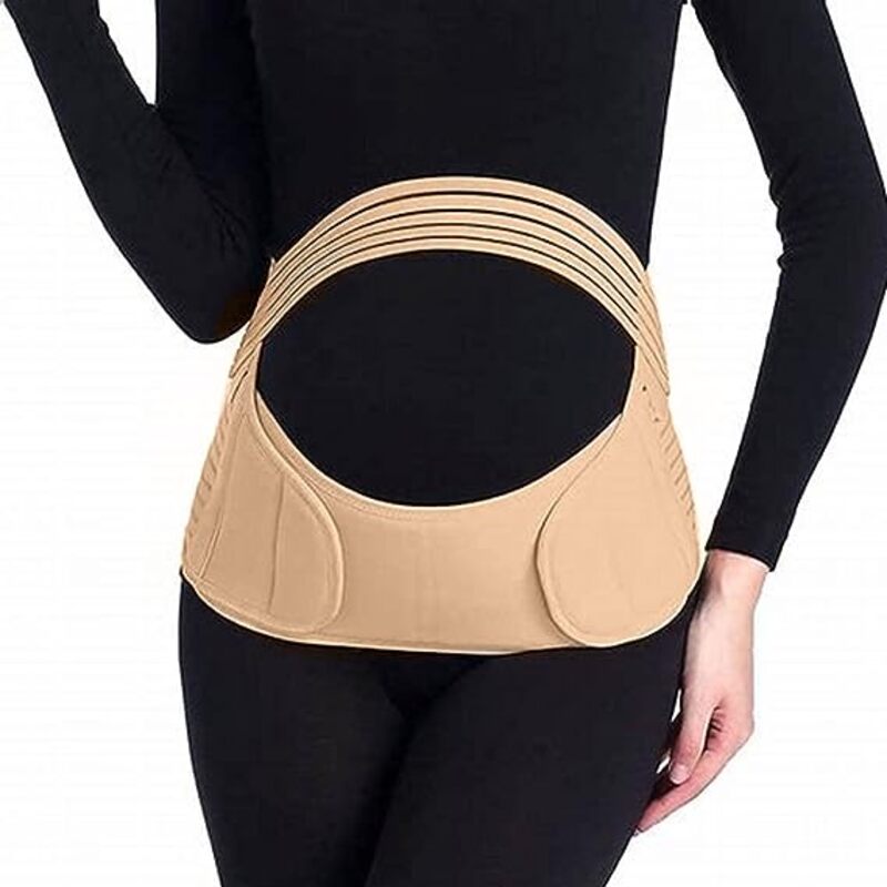 Postpartum Girdle C-Section Recovery Belt Back Support Belly Wrap Belly  Band Shapewear, Black, Postpartum Waist 33-40,L : : Fashion